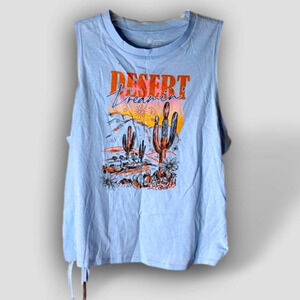 No Boundaries junior’s graphic tank top size XL